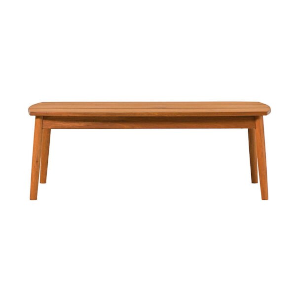 Walker Edison ¨C Modern Solid Wood Spindle-Style Outdoor Coffee Table ¨C Brown - Image 7