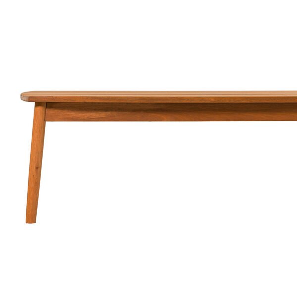 Walker Edison ¨C Modern Solid Wood Spindle-Style Outdoor Coffee Table ¨C Brown - Image 12