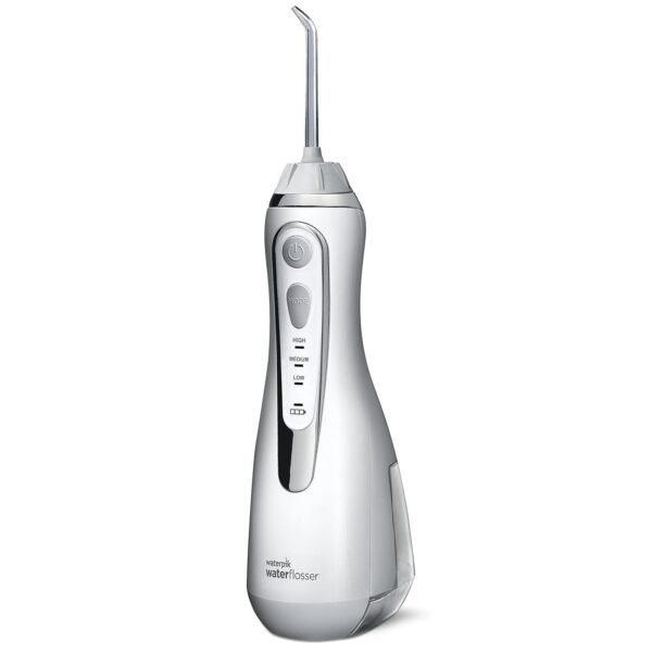 Waterpik Cordless Advanced Water Flosser For Teeth  Gums  Braces  Dental Care With Travel Bag and 4 Tips  ADA Accepted  Rechargeable  Portable  and Waterproof  White WP-580 - Image 5