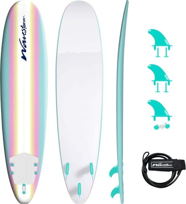 Wavestorm ¨C Classic Soft Top Foam 8ft Surfboard - Image 5