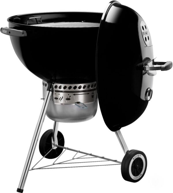 Weber ¨C 22 in. Original Kettle Premium Charcoal Grill ¨C Black - Image 9