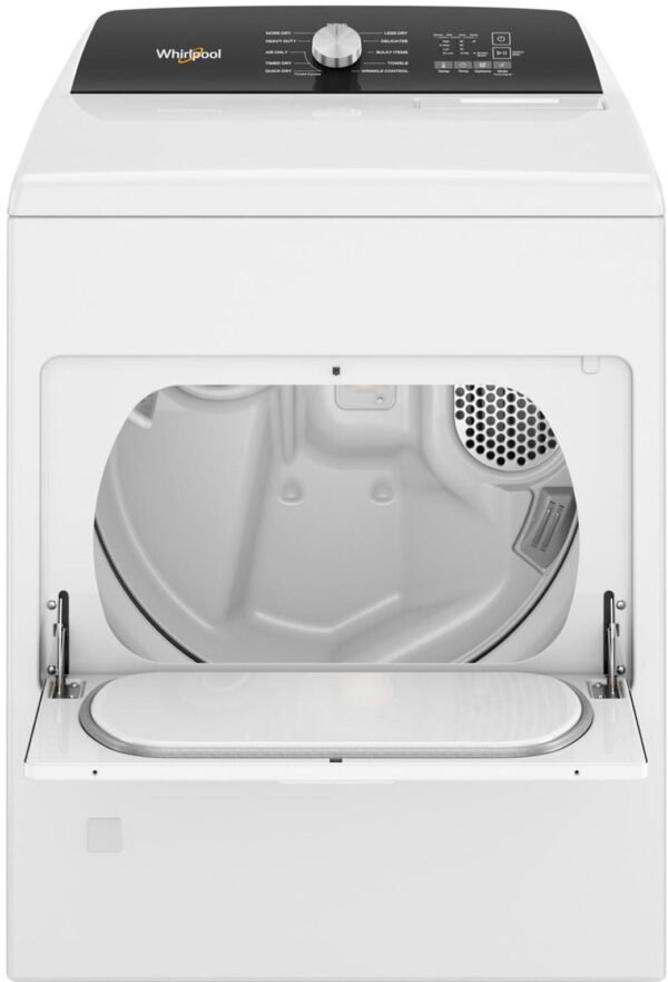 Whirlpool ¨C 7.0 Cu. Ft. Gas Dryer with Moisture Sensing ¨C White - Image 10