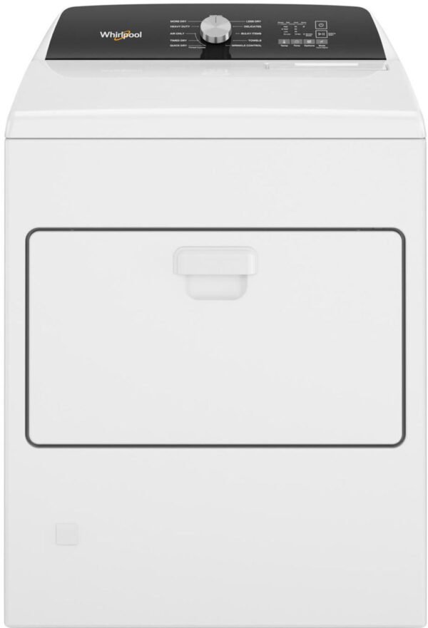 Whirlpool ¨C 7.0 Cu. Ft. Gas Dryer with Moisture Sensing ¨C White - Image 7