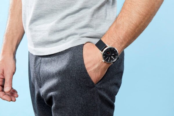 Withings ¨C SCANWATCH ¨C Hybrid Smartwatch with ECG, heart rate and oximeter ¨C 42mm ¨C Black - Image 6