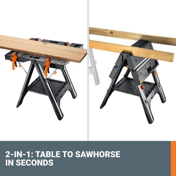 WORX ¨C Pegasus Folding Work Table & Sawhorse - Image 17