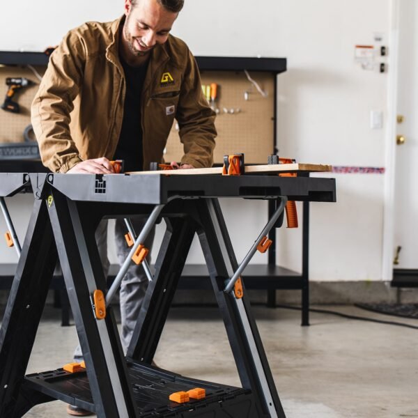 WORX ¨C Pegasus Folding Work Table & Sawhorse - Image 21