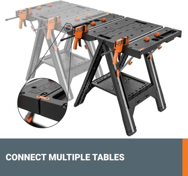 WORX ¨C Pegasus Folding Work Table & Sawhorse - Image 16
