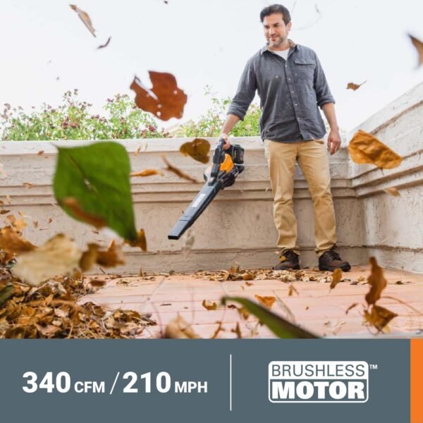 WORX WG583 Cordless Blower Mulcher - Image 12