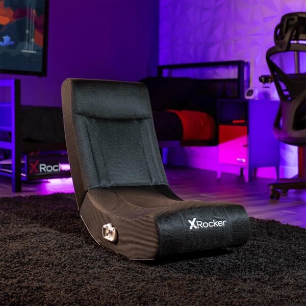 X Rocker Solo RGB Mesh 2.0 Audio Floor Rocker, 30.1 x 15.4 x 24.2 , Rocking Video Game Chair - Image 8