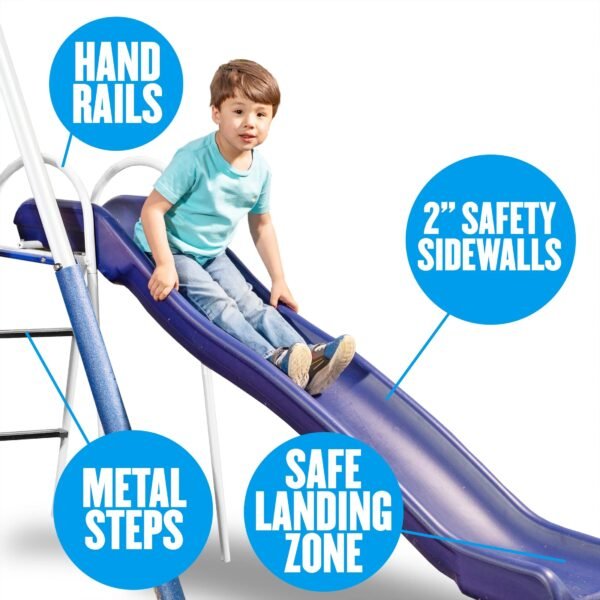 XDP Recreation All Star Playground Metal Swing Set for up to 7 Children - Image 19