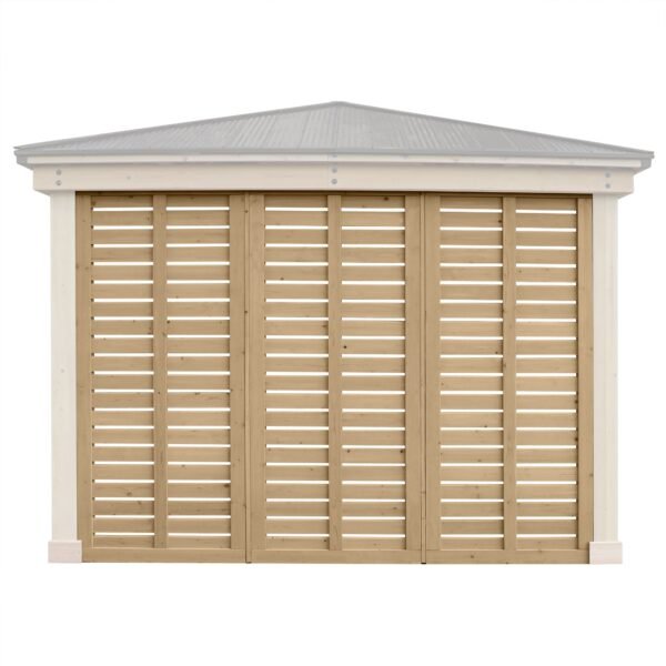 Yardistry ¨C 10 ft. Meridian Cedar Privacy Wall - Image 7