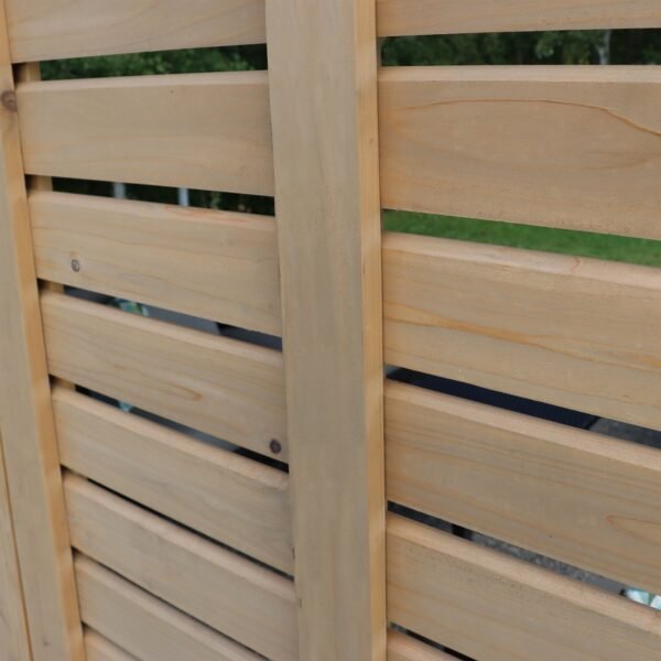 Yardistry ¨C 10 ft. Meridian Cedar Privacy Wall - Image 10